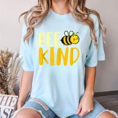 Summer Kindness Bee Kind Be Kind Girls T-Shirt