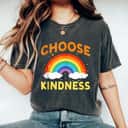 Girls Summer Choose Kindness Be Kind T-Shirt Girls Summer Choose Kindness Be Kind T-Shirt