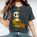 Read Books Be Kind Stay Weird Skeleton Reader T-Shirt