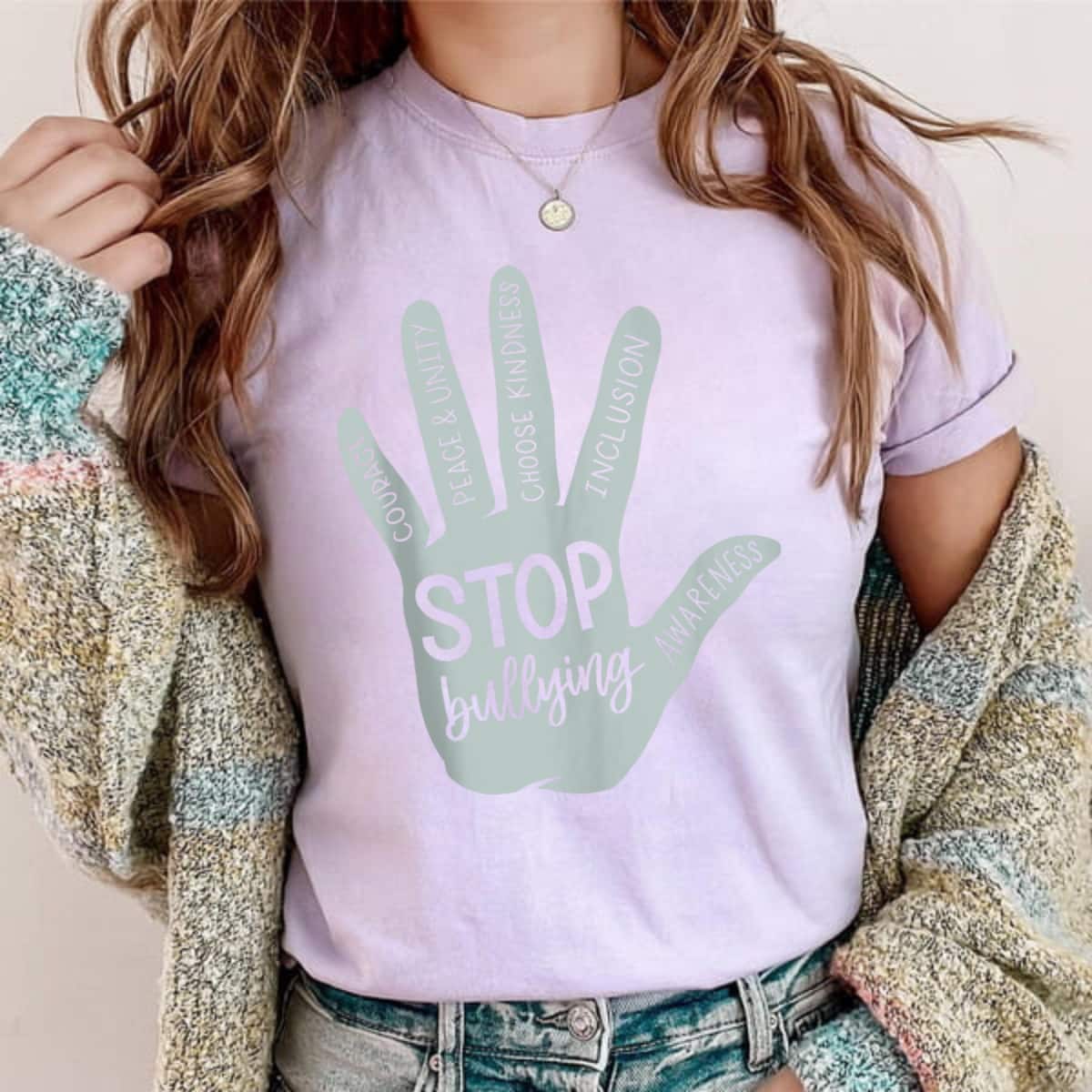 Anti Bullying Support Choose Kind & Stop Bullying Unity Day T-Shirt Anti Bullying Support Choose Kind & Stop Bullying Unity Day T-Shirt