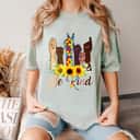 Womens Be Kind Autism Awareness Leopard Rainbow Choose Kindness T-Shirt Womens Be Kind Autism Awareness Leopard Rainbow Choose Kindness T-Shirt