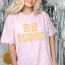 Be Kind Polka Dot Kindness Inspirational Teacher Summer Fall T-Shirt Be Kind Polka Dot Kindness Inspirational Teacher Summer Fall T-Shirt