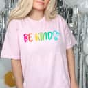 Be Kind Summer Be Kind Kindness Girls T-Shirt Be Kind Summer Be Kind Kindness Girls T-Shirt