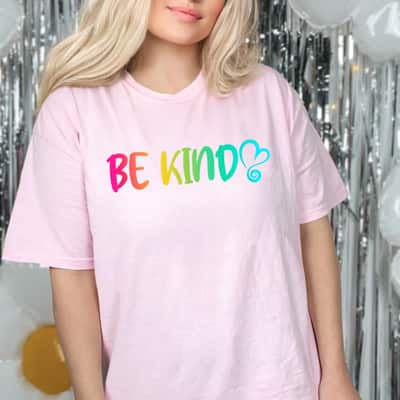 Be Kind Summer Be Kind Kindness Girls T-Shirt