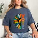 Vote Sunflower LGBT Feminist Equality Vote Gay Rights Pride T-Shirt
