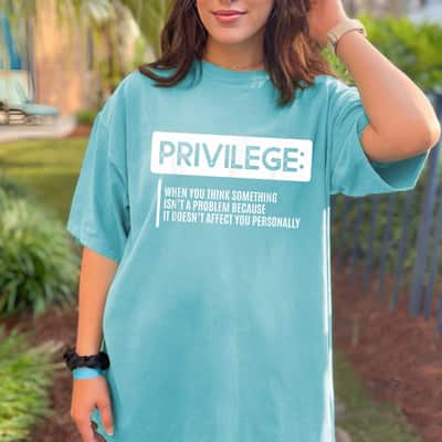 Privilege Civil Right Equality Social Justice T-Shirt