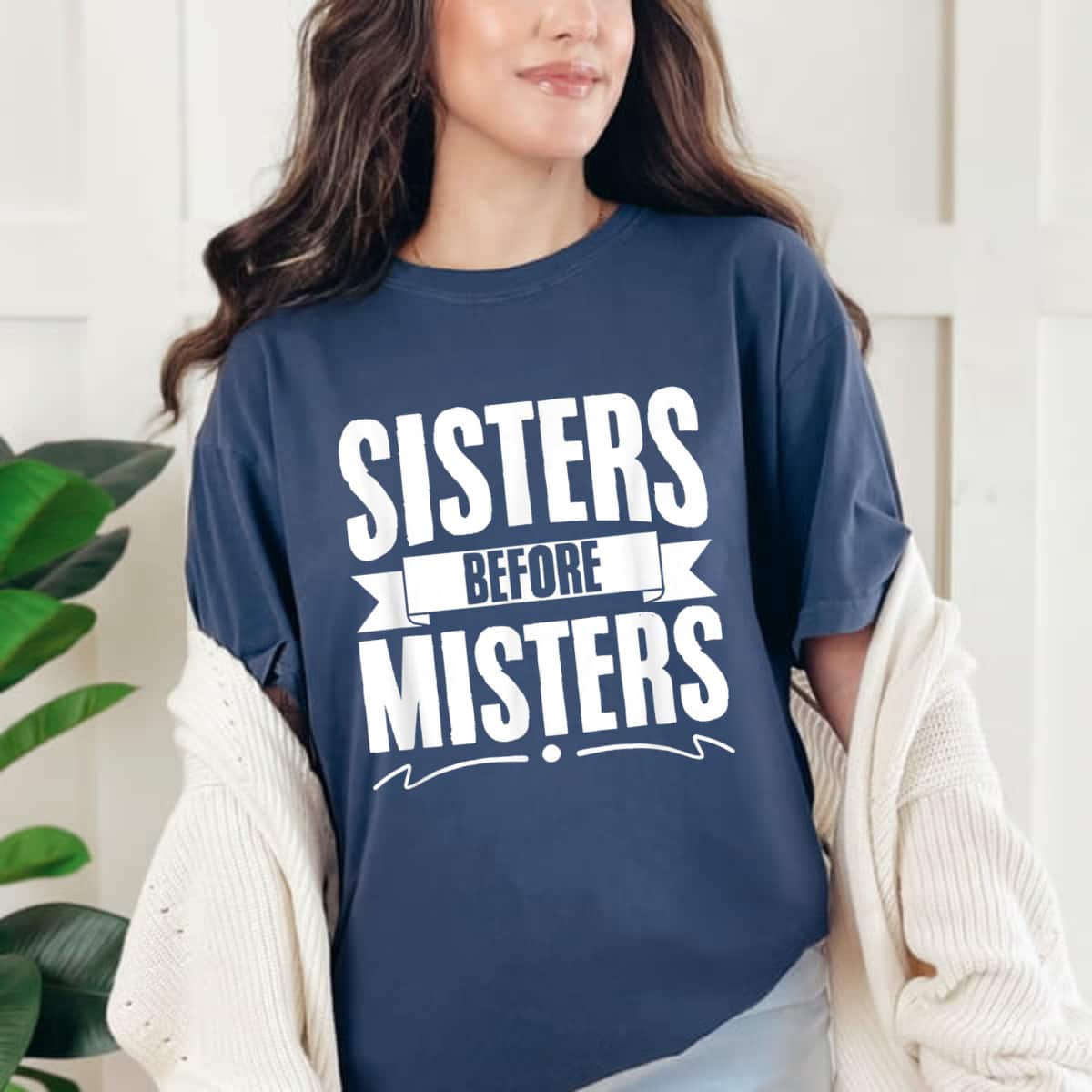 Sisters Before Misters Women Equality Feminism Feminist T-Shirt Sisters Before Misters Women Equality Feminism Feminist T-Shirt