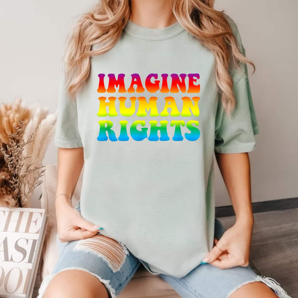 Imagine Human Rights And Equality T-Shirt Imagine Human Rights And Equality T-Shirt