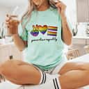 Peace Love Equality Rainbow Flag LGBT Gay Pride Month T-Shirt Peace Love Equality Rainbow Flag LGBT Gay Pride Month T-Shirt