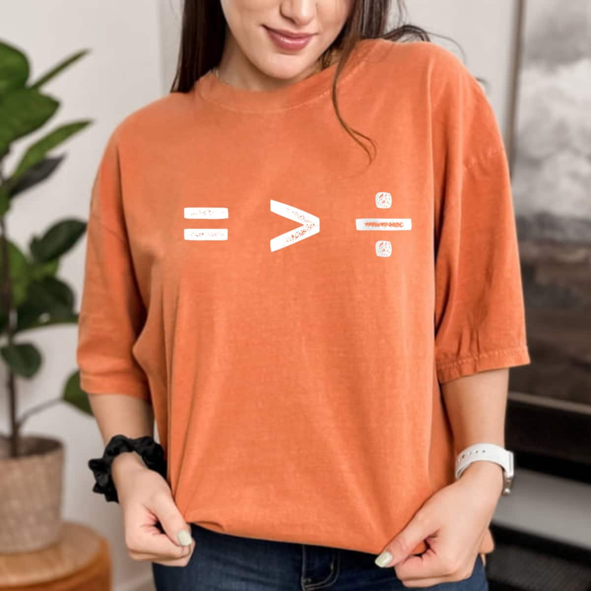 Womens Equality Is Greater Than Division Symbols Pride T-Shirt Womens Equality Is Greater Than Division Symbols Pride T-Shirt