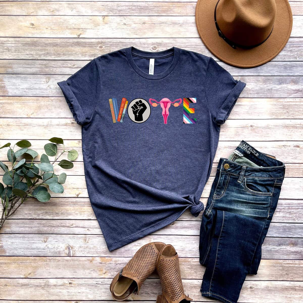 Vote Banned Books Reproductive Rights T-Shirt Gift For Feminist Vote Banned Books Reproductive Rights T-Shirt Gift For Feminist