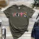 Vote Banned Books Reproductive Rights T-Shirt Gift For Feminist