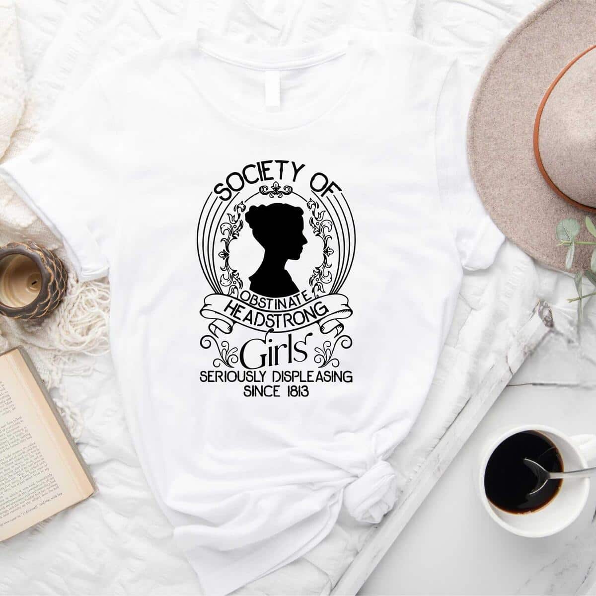 Society Of Obstinate Headstrong Girls T-Shirt Feminist Gift