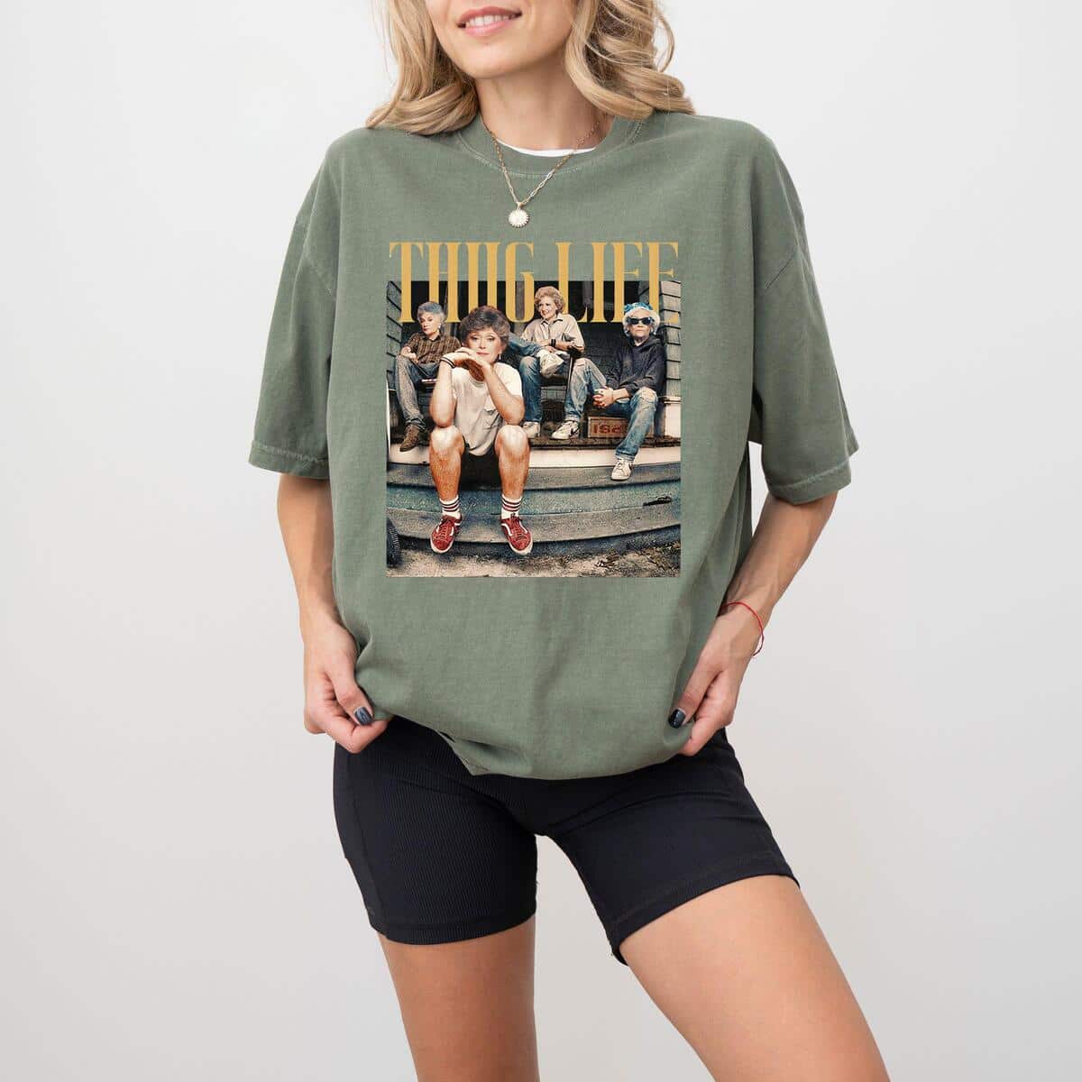 Thug Life T-Shirt Funny Feminism Gift