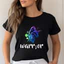 Warr;or Mental Health Awareness Butterflies T-Shirt Warr;or Mental Health Awareness Butterflies T-Shirt