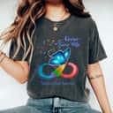 Butterfly Tuberous Sclerosis Awareness T-Shirt Butterfly Tuberous Sclerosis Awareness T-Shirt