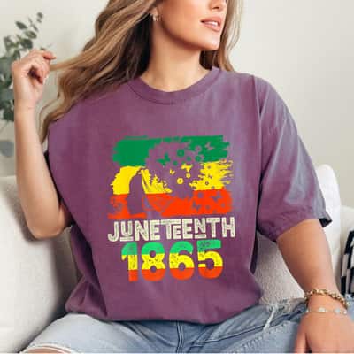Butterfly Juneteenth 1865 T-Shirt