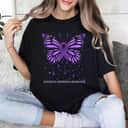 Sjogren's Syndrome Awareness Butterfly T-Shirt