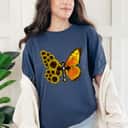 Sunflower Monarch Butterfly Faith Sunflowers And Butterflies T-Shirt Sunflower Monarch Butterfly Faith Sunflowers And Butterflies T-Shirt