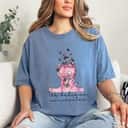 We Believe In Miracles Strong Women Butterfly Breast Cancer T-Shirt We Believe In Miracles Strong Women Butterfly Breast Cancer T-Shirt