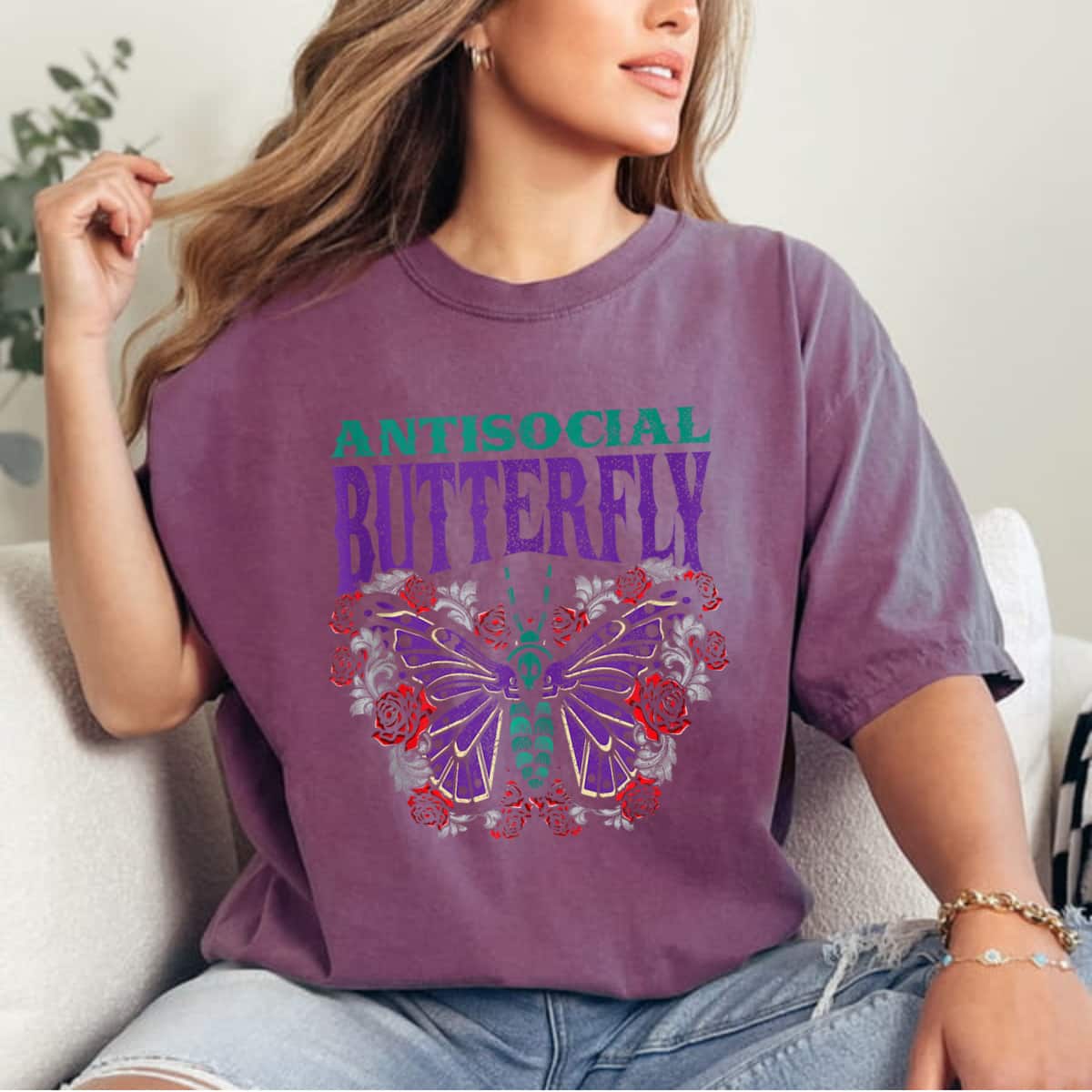 Butterfly Antisocial Entomologist Introvert T-Shirt Butterfly Antisocial Entomologist Introvert T-Shirt