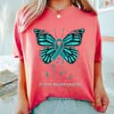 Pcos Awareness Butterfly T-Shirt