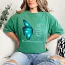I Am The Storm Butterfly Thyroid Cancer Awareness T-Shirt