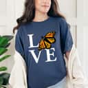 Monarch Butterfly Love Letters T-Shirt Monarch Butterfly Love Letters T-Shirt