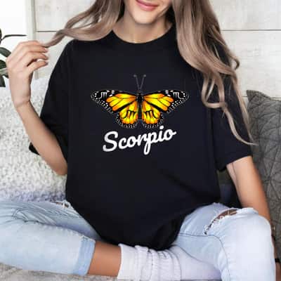 Scorpio Butterfly Wings T-Shirt