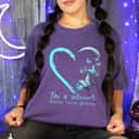 Butterfly I am Survivor Ovarian Cancer Awareness T-Shirt