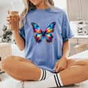 Colourful Butterfly T-Shirt