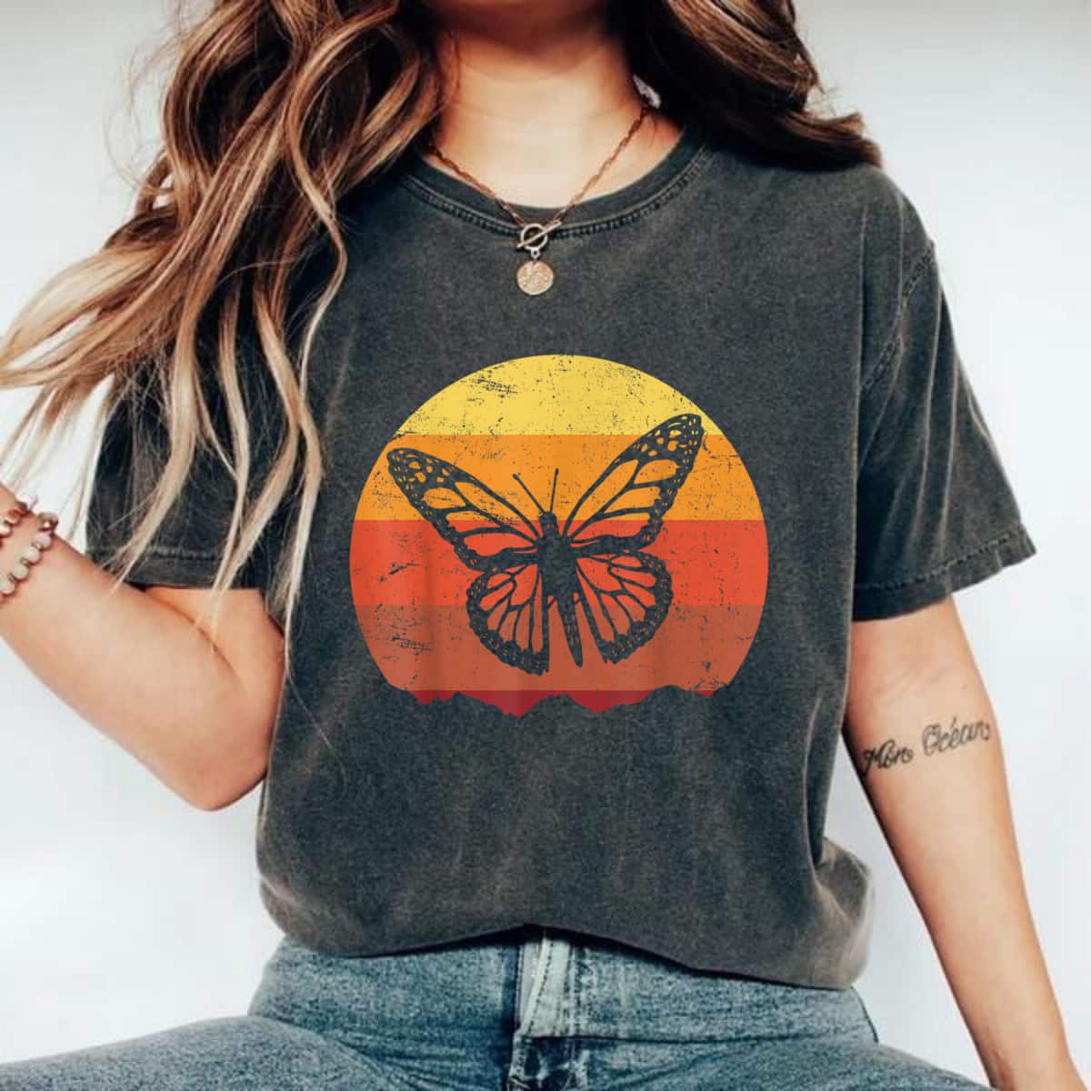 Butterfly Art T-Shirt Butterfly Art T-Shirt