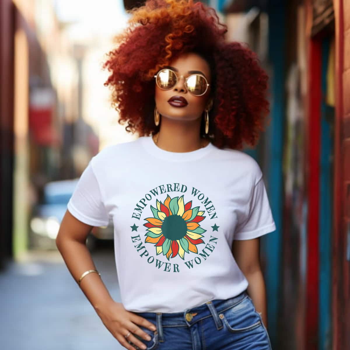 Empowered Flower T-Shirt Empowered Flower T-Shirt