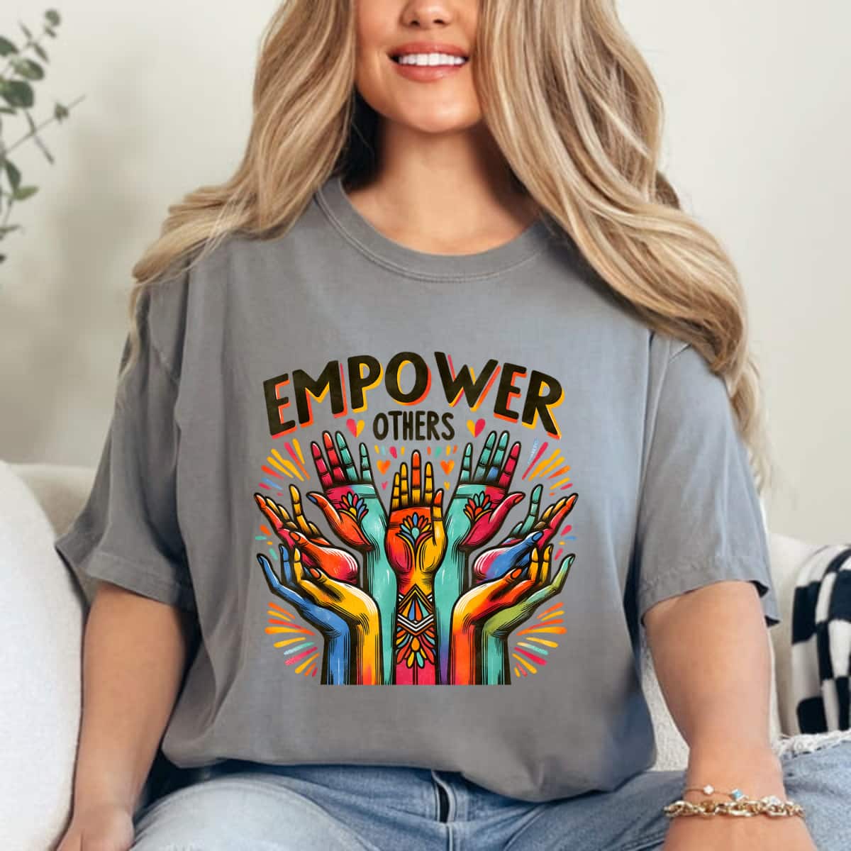 Feminist Empower Other Strong Graphic T-Shirt Feminist Empower Other Strong Graphic T-Shirt