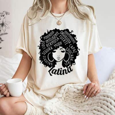 Reina Empowered Latina Pride T-Shirt