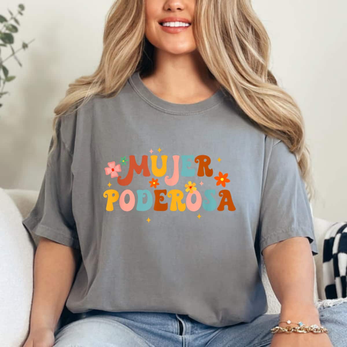 Mjer Poderosa Empowered Woman Power T-Shirt Mjer Poderosa Empowered Woman Power T-Shirt