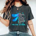 They Whispered To Her Empower You Can't Whit Stand The Storm T-Shirt They Whispered To Her Empower You Can't Whit Stand The Storm T-Shirt