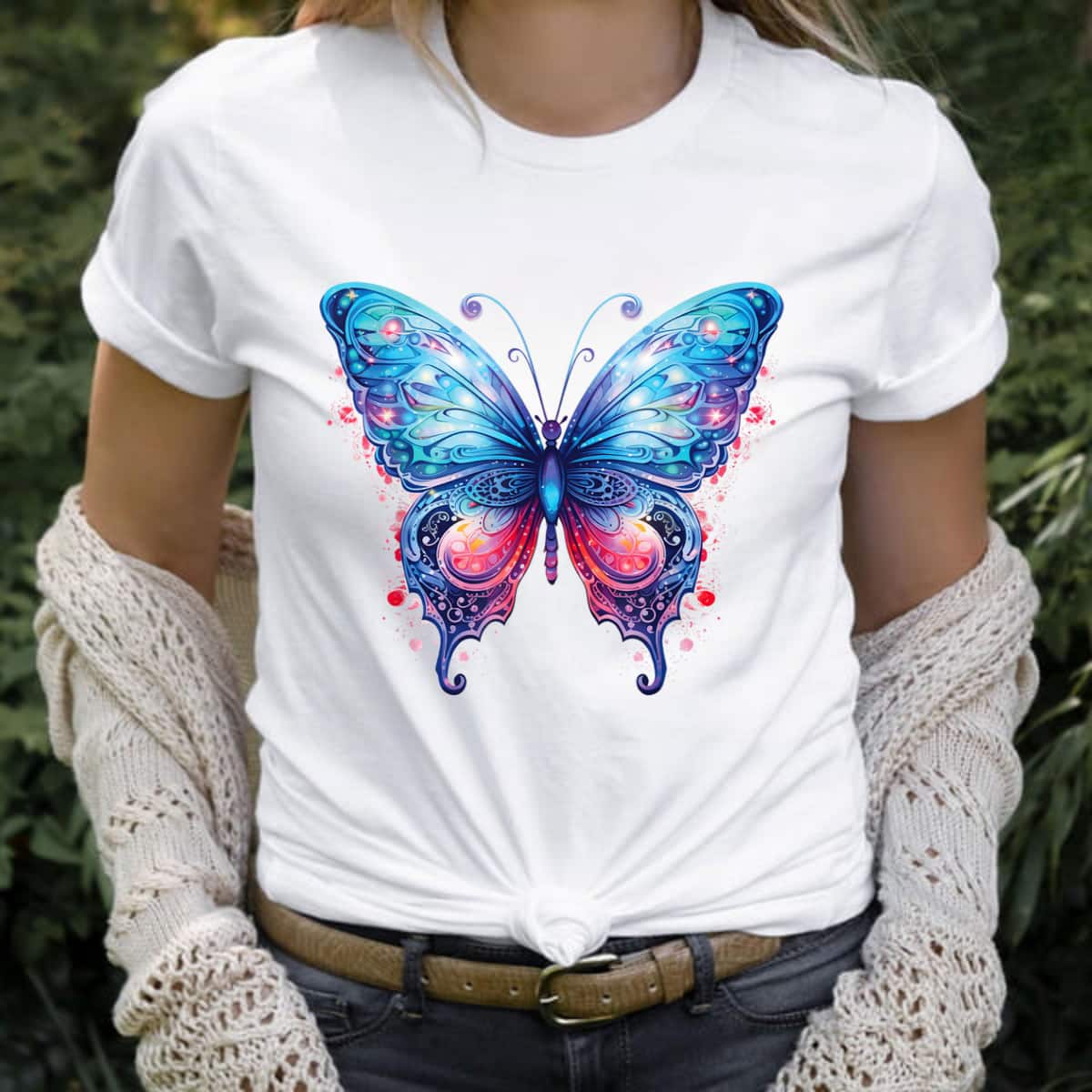 Fantasy Art Butterfly T-Shirt Fantasy Art Butterfly T-Shirt