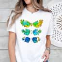 Butterfly Vintage Retro T-Shirt