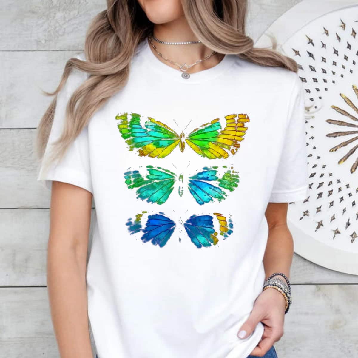 Butterfly Vintage Retro T-Shirt Butterfly Vintage Retro T-Shirt
