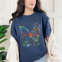 Hippie Soul Butterfly With Peace Signs Hippie T-Shirt