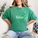 Butterfly Believe Spinal Cord Injury Awareness T-Shirt Butterfly Believe Spinal Cord Injury Awareness T-Shirt