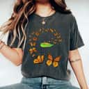 Colorful Metamorphosis Lover Butterflies T-Shirt