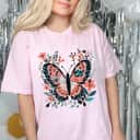 Floral Butterflies T-Shirt