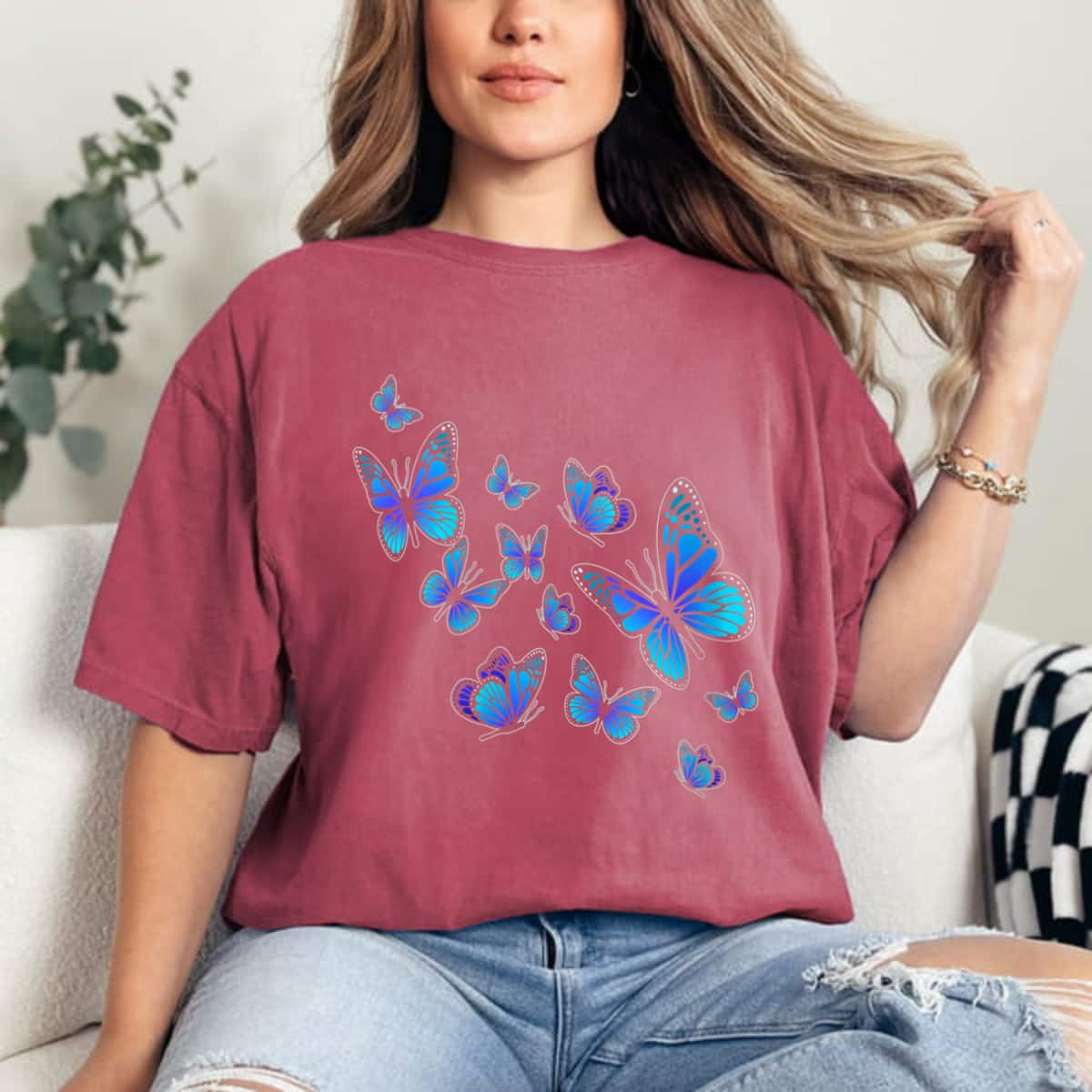 Colorful Butterfly Gift Idea Entomology T-Shirt Colorful Butterfly Gift Idea Entomology T-Shirt
