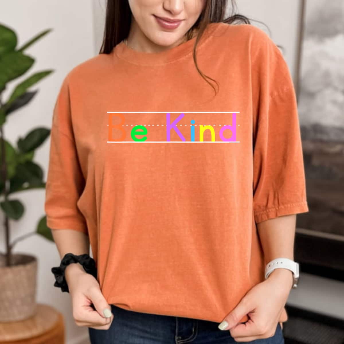 Straight Color Be Kind T-Shirt Straight Color Be Kind T-Shirt