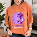 Floral Be Kind Alzheimers Awareness T-Shirt Floral Be Kind Alzheimers Awareness T-Shirt