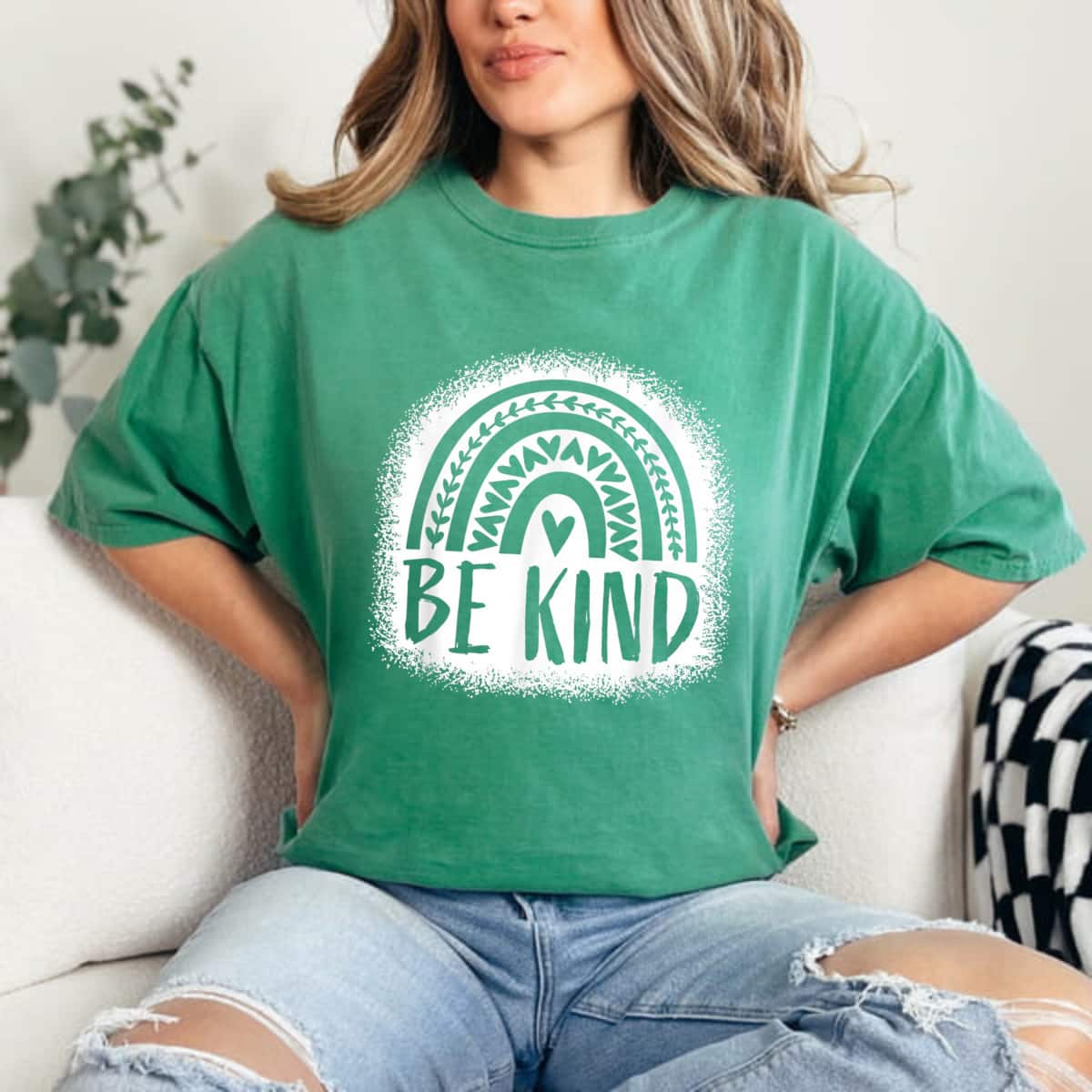 Rainbow Symbol Be Kind T-Shirt Rainbow Symbol Be Kind T-Shirt