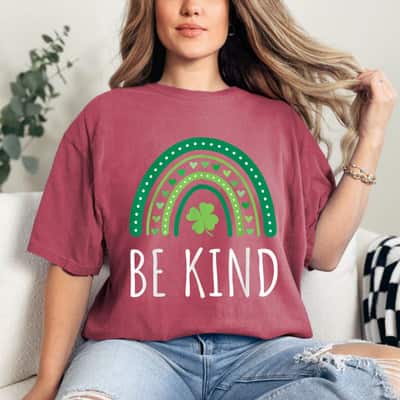 Be Kind Four-leaf Clover T-Shirt