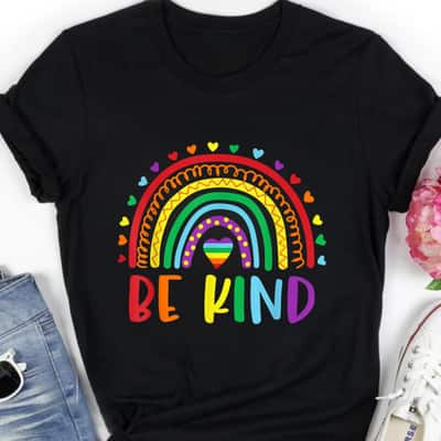 Pride LGBT Be Kind Heart T-Shirt